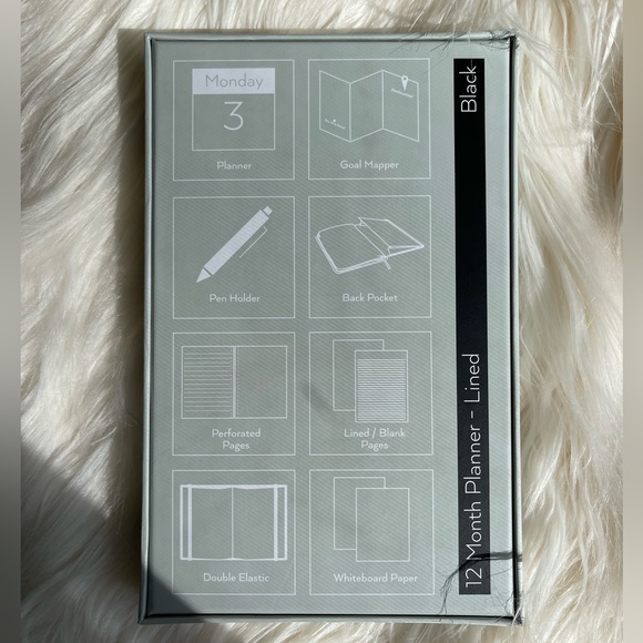 Nomatic Office Nwt Nomatic Plannerblack Agenda Whiteboard Organizer